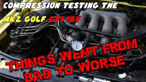 mk2 golf gti 8v compression test|mk2 digifant gti 8v.